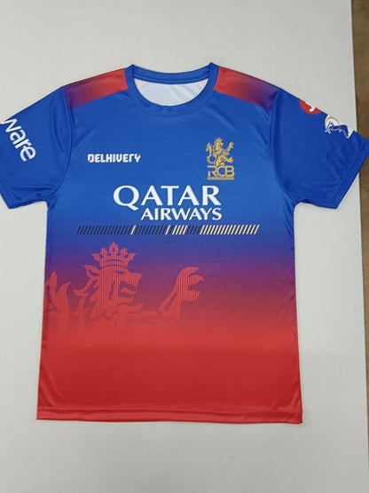 RCB Cricket Jersey for Men – Stylish, Comfortable & Fan Favorite